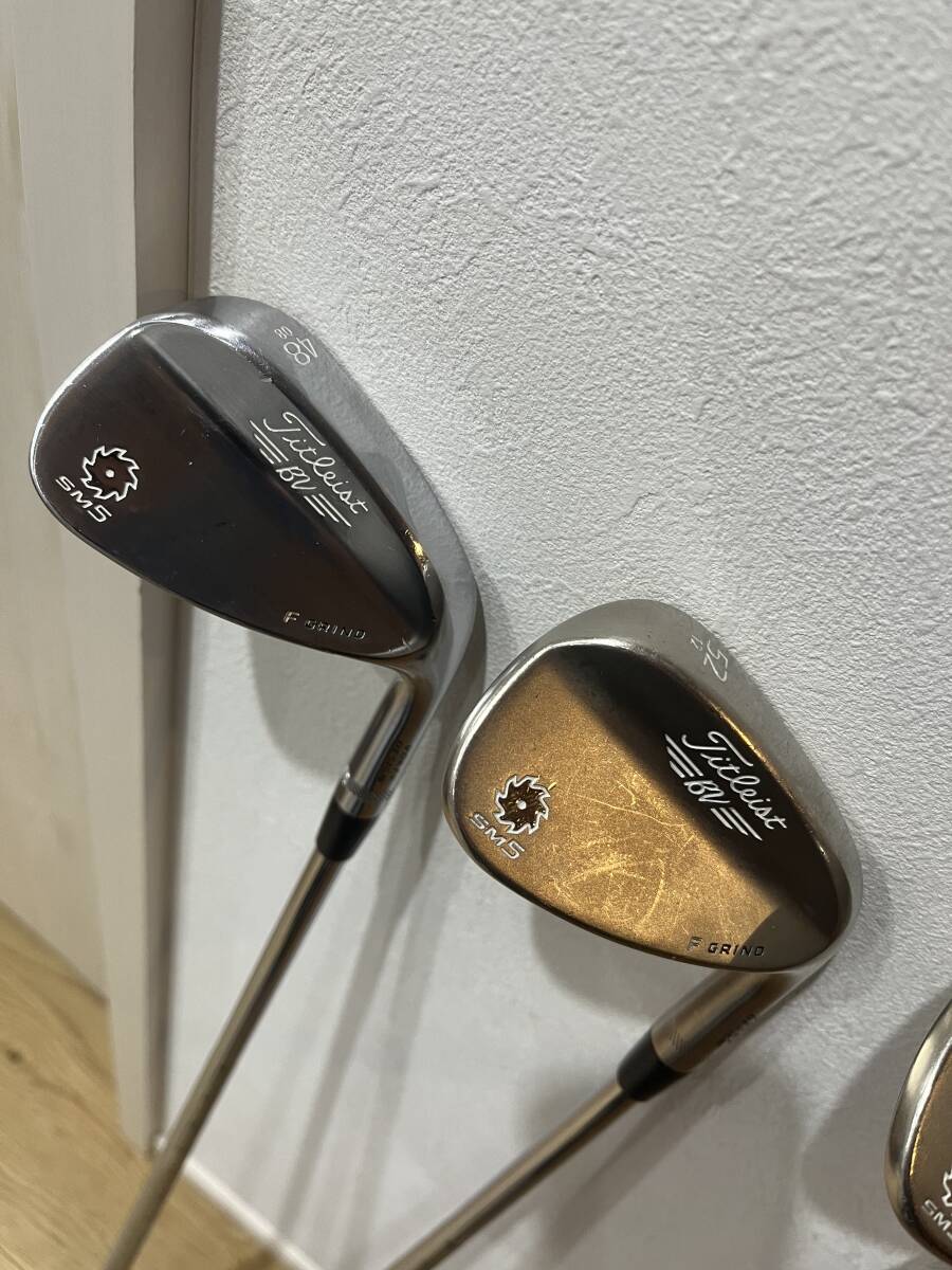 タイトリスト Vokey ボーケイ SM5 ウェッジ■48°/52°/56° 3本セット■NS950GH(S)【3本セット】_画像2