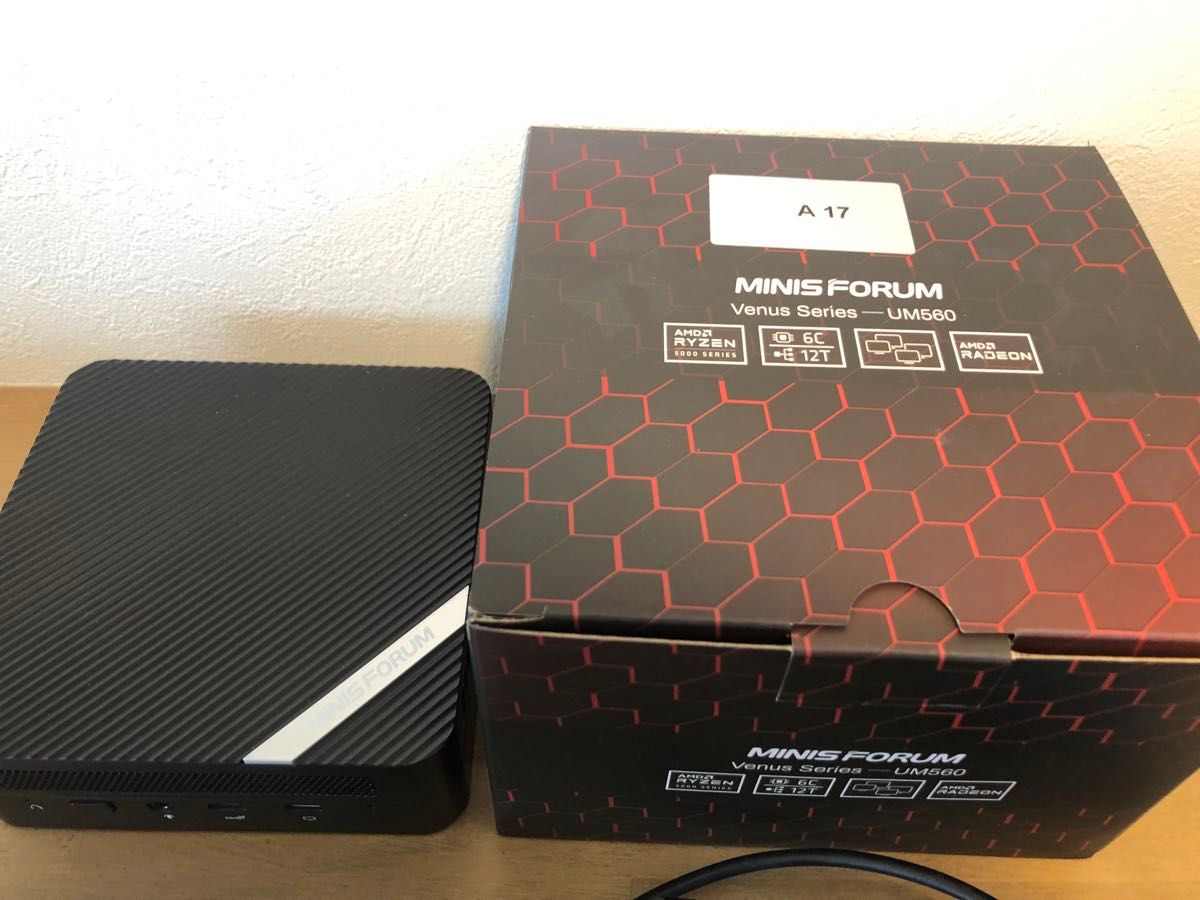 ミニPC】MINISFORUM Venus Series UM560ミニパソコン ジャンク品 ミニPC】MINISFORUM Venus Series UM560ミニパソコン ジャンク品