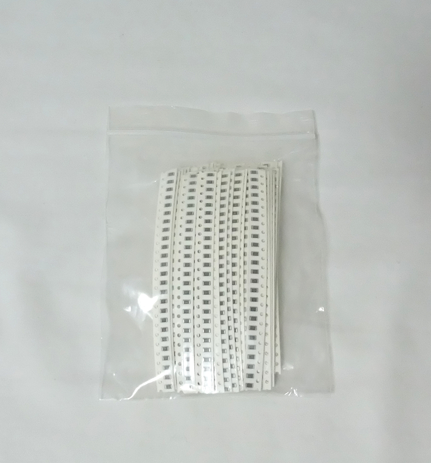 チップ抵抗3216 合計1250個セット（50種類各25個入り、0Ω～10MΩ、SMD、新品）_画像2