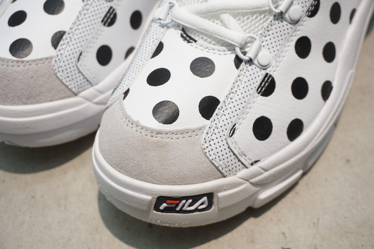 新品FILA フィラ × FRAPBOIS フラボア F0218 96GL POLKA DOT Grant Hill グラントヒル ポルカ ドット ハイカット スニーカー US11 310O▲_画像7