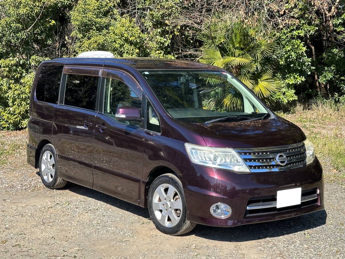 * техосмотр "shaken" R7 год 6 месяц Mystic Delphi no кемпер * Nissan Serena Highway Star *MYS van conversion спальное место в транспортном средстве 