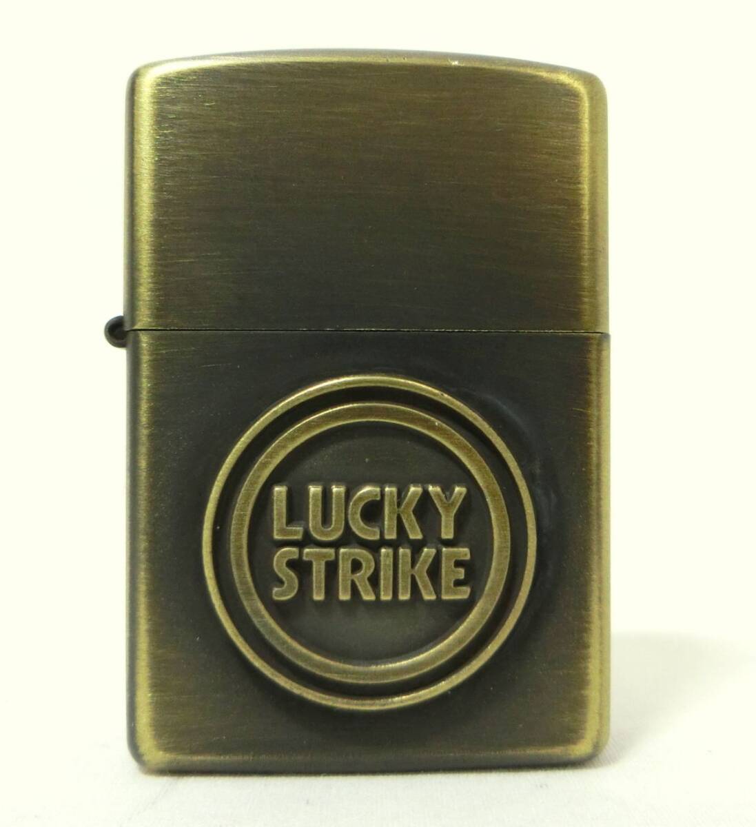 1000円スタート Zippo LUCKY STRIKE 1994年製 ラッキーストライク 着火未確認 オイルライター 未使用 箱付 WHO XX923_画像4