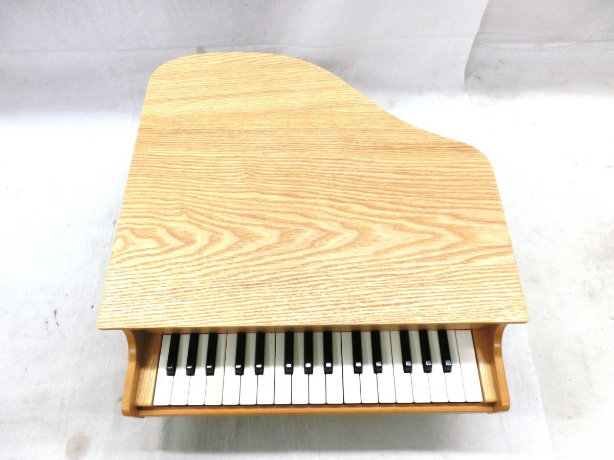 1000円スタート ピアノ玩具 KAWAI カワイ Grand Piano 1112 グランドピアノ 32鍵 木製 箱付 トイピアノ ミニピアノ 3 XX8060_画像6