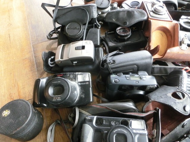 1000円スタート カメラ フィルムカメラ ビデオカメラ レンズ 等 約110点まとめ Nikon/FUJIFILM/KONICA/Canon等 動作未確認 [1/2]VV4004_画像10