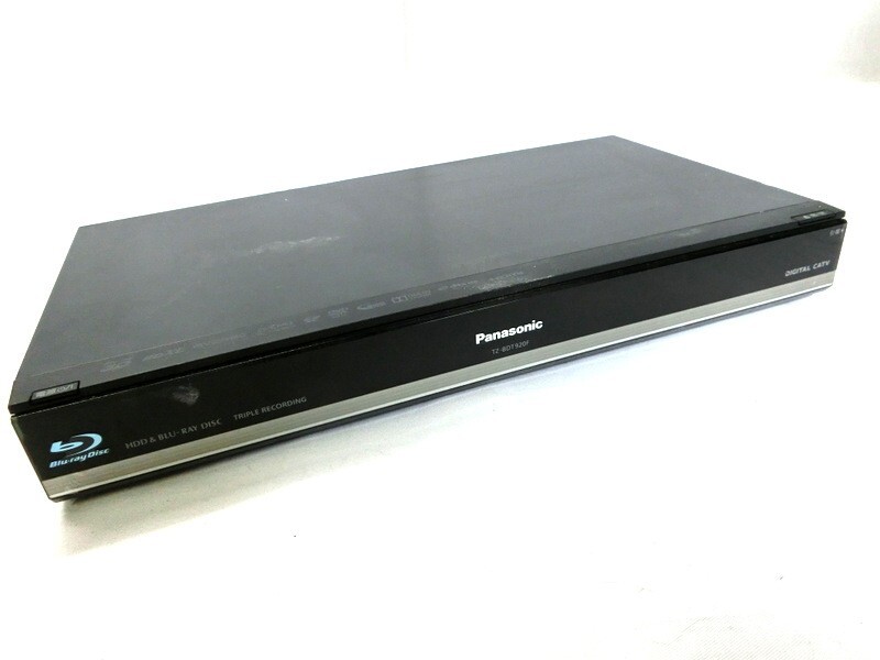 1000円スタート HDD/BDレコーダー Panasonic TZ-BDT920F 本体のみ 製造年記載無 通電動作未確認 パナソニック 映像機器 2 WW56_画像1