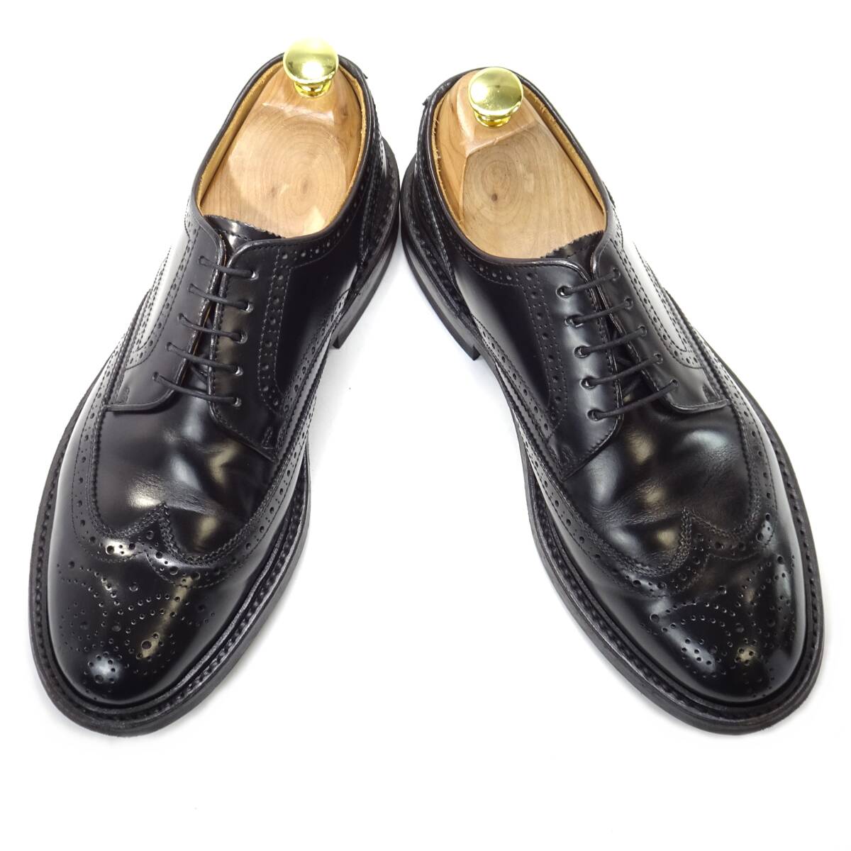 即決 REGAL Worth collection 25.0cm ウイングチップ リーガル メンズ 黒 ブラック BLK 本革 ビジネス 本皮 レースアップ 革靴 紳士靴 通勤