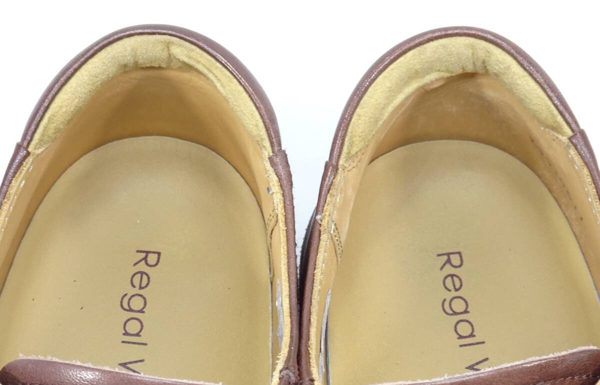 即決 Regal Walker 26.0cm Uチップ リーガルウォーカー メンズ 茶 ブラウン 本革 ビジネス 本皮 ウォーキング 通勤 革靴 紳士靴 カジュアル_画像8