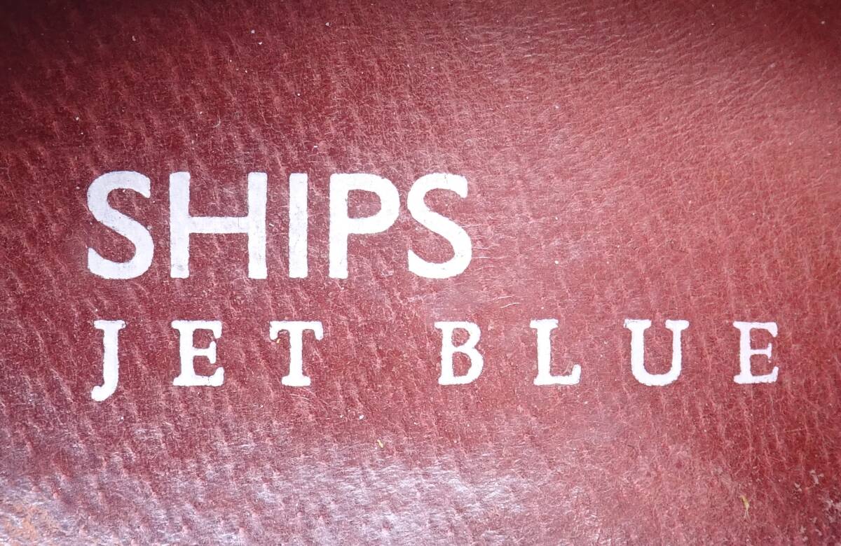 即決 SHIPS JET BLUE 42 プレーントゥ シップス メンズ 茶 ブラウン BRW 本革 ビジネス 本皮 レースアップ 通勤 革靴 紳士靴 カジュアル_画像9