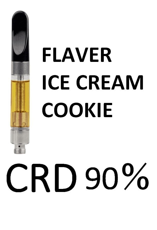 1ml CRD リキッド CBD CBG CBT CBC CBN CBDV テルペン ICE CREAM COOKIE 合有_画像1