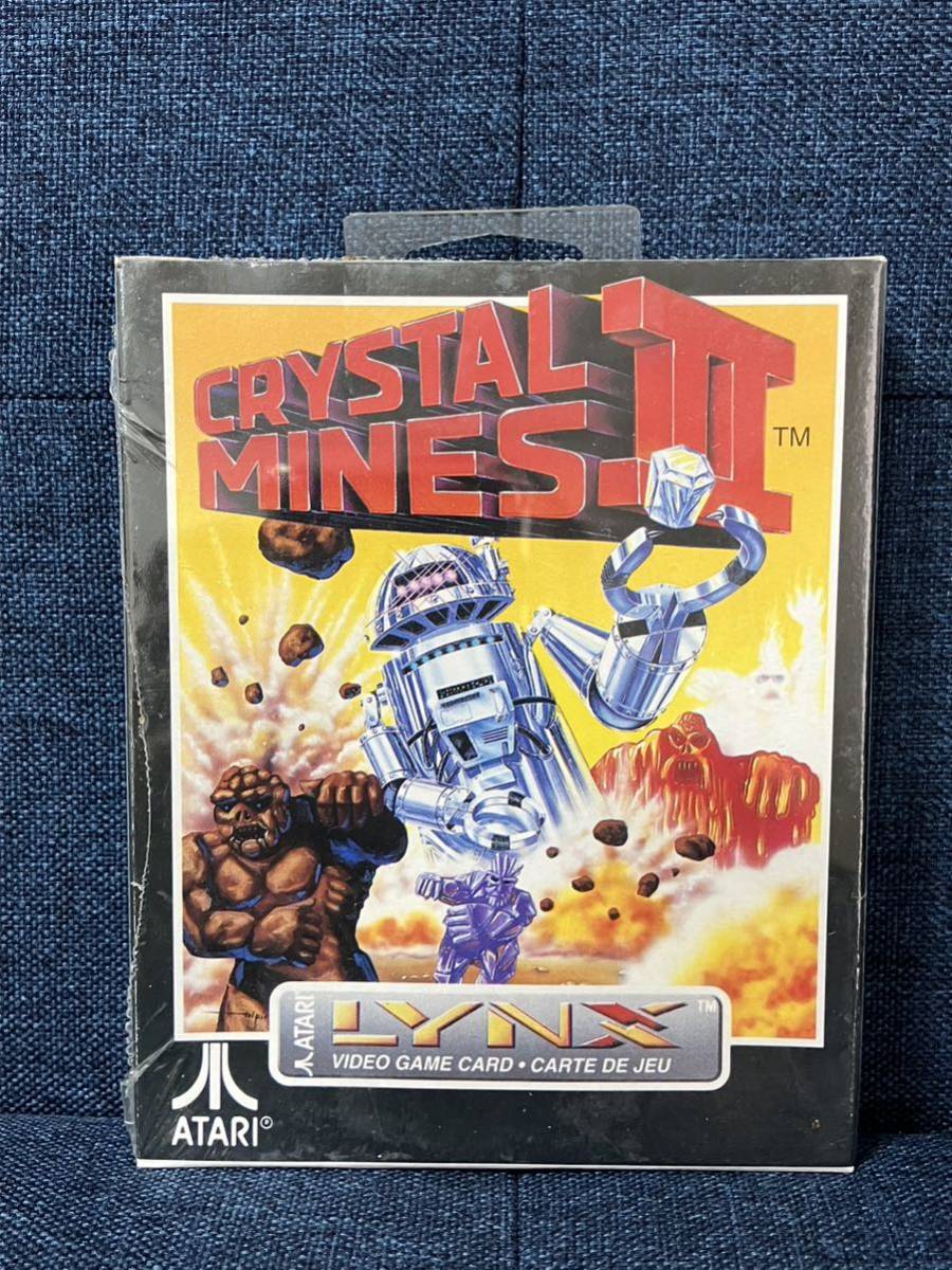 新品【Crystal Mines II】ATARI LYNX アタリ リンクス用ソフト ①_画像1