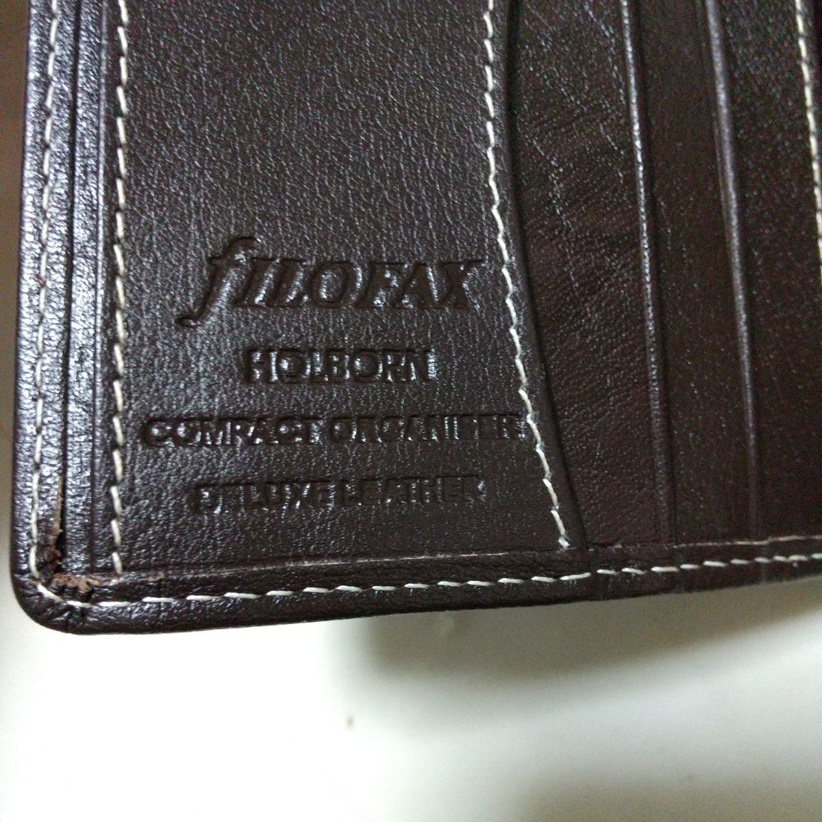 新品同様 Filofax ファイロファックス システム手帳 ブラウン