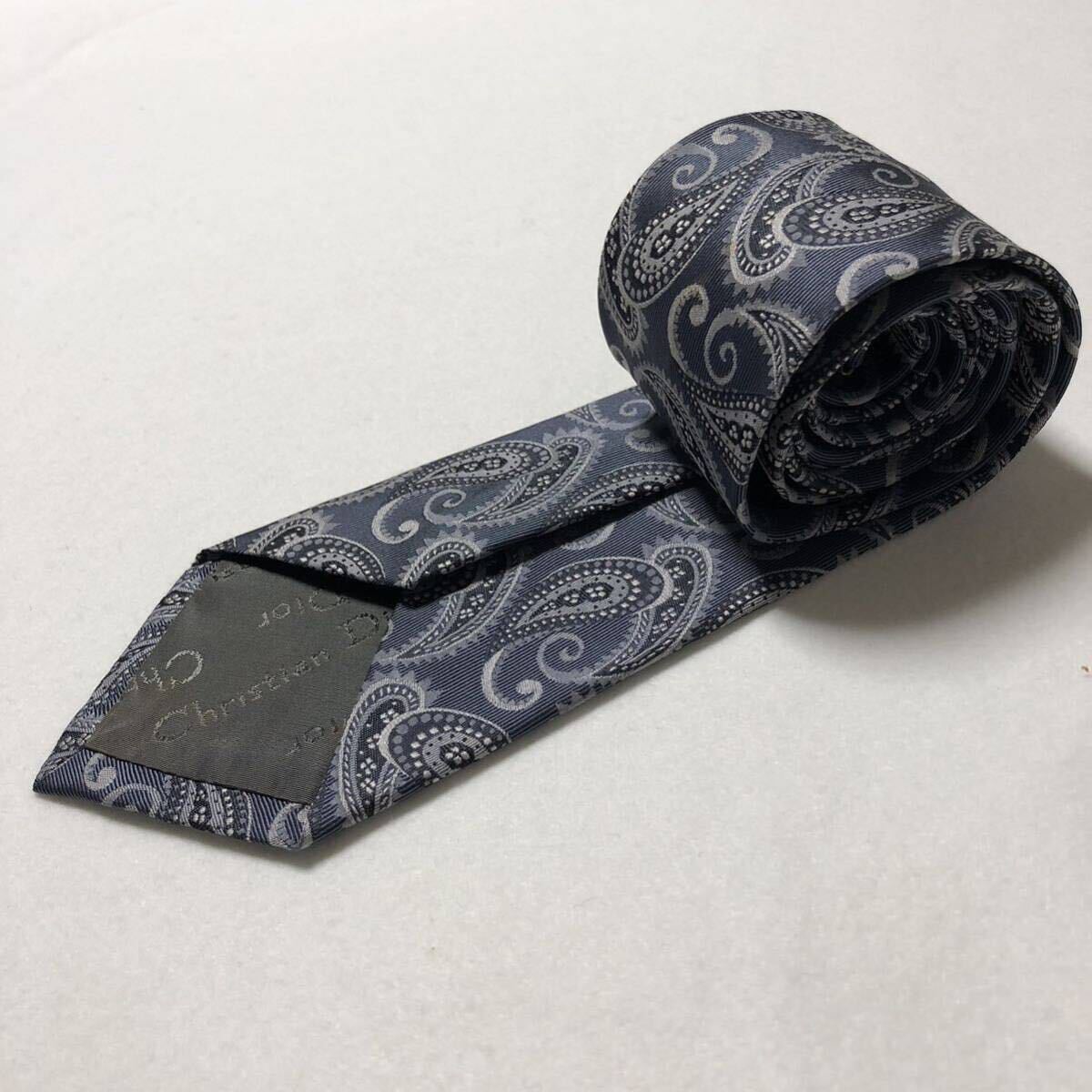 美品 Christian Dior MONSIEUR クリスチャンディオール ネクタイ 美品 Christian Dior MONSIEUR クリスチャンディオール ネクタイ
