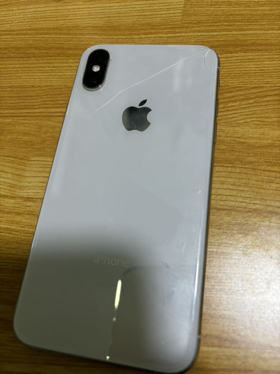 iPhone10s シルバー　256GB ジャンク品扱い_画像2