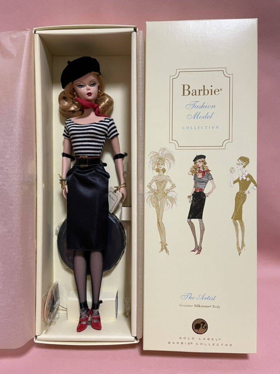 【難有り】The Artist Barbie ザ アーティスト バービー　ファッションモデル　シルクストーン