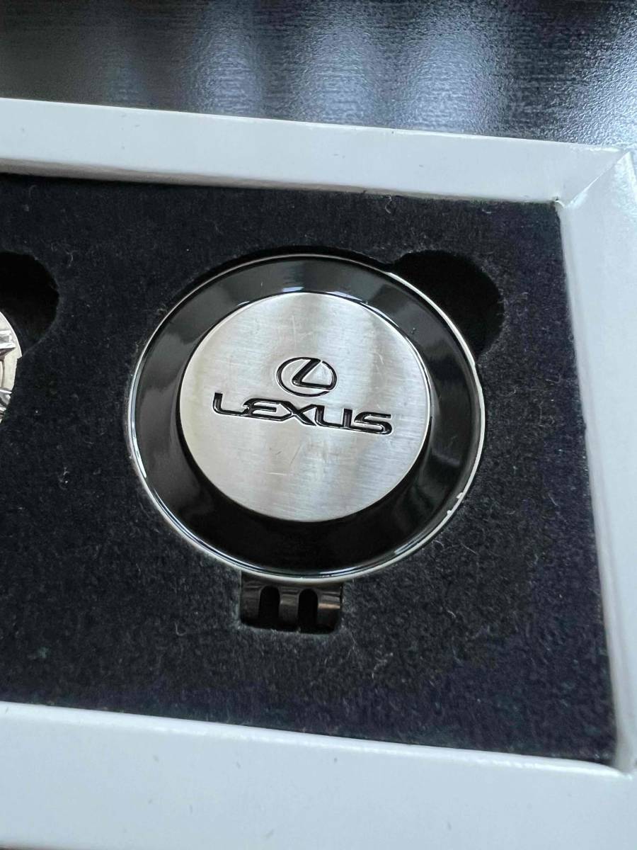 ★訳有　中古 ディーラー提供品★レクサス　オリジナル　ゴルフマーカー　ゴルフボール　ポーチ　ケース　ゴルフ　LEXUS　 ノベルティ_画像4