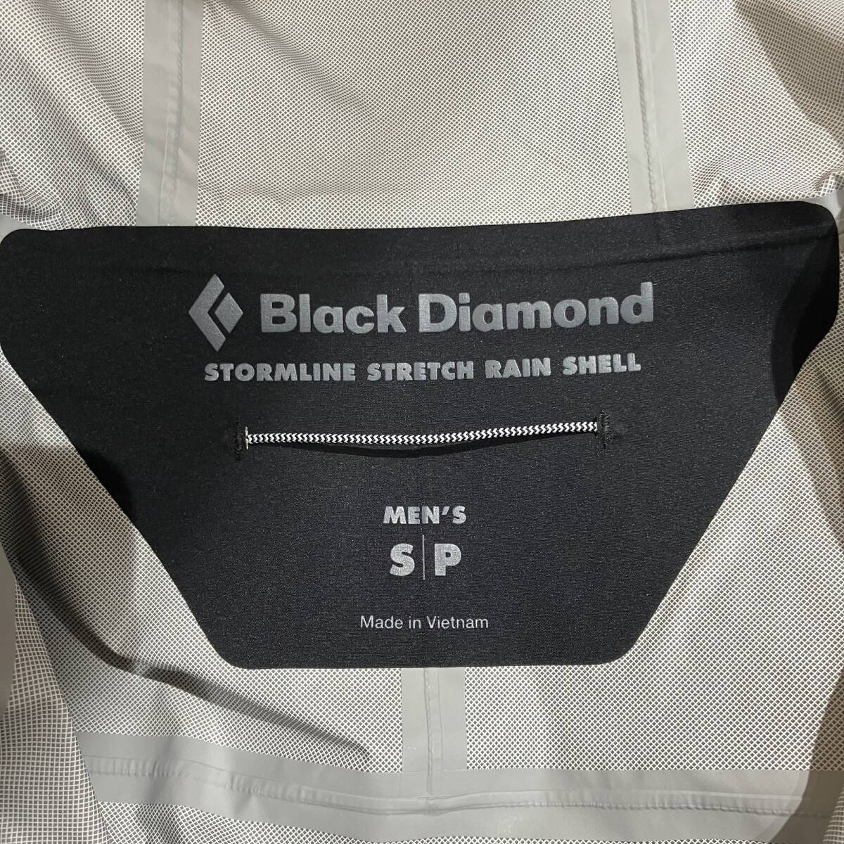 未使用 Black Diamond STORMLINE STRETCH RAIN SHELL ブラックダイヤモンド ナイロンジャケット サイズS_画像6