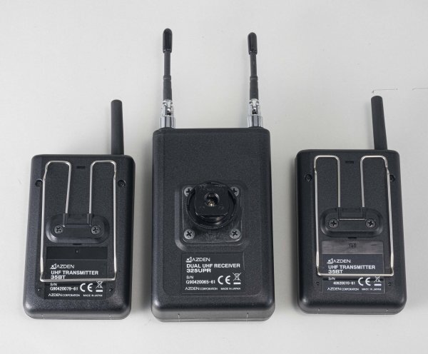 Yahoo!オークション - 2CH ワイヤレスマイク AZDEN 325UPR 35BT Yahoo!オークション - 2CH ワイヤレスマイク AZDEN 325UPR 35BT
