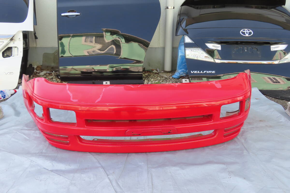 BY7067 日産 GZ32/GCZ32 フェアレディZ 300ZX 2by2 フロントバンパー/フロントグリル/純正 62256-40P00 /Z32 ※底面擦り傷有の画像1