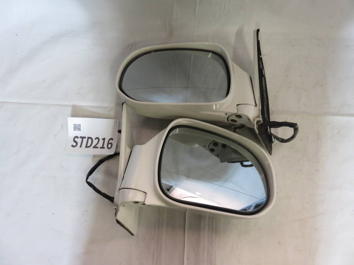 STD216 Grand Hiace Granvia VCH10W VCH16 KCH16 оригинальный зеркало на двери левый и правый в комплекте белый белый 042