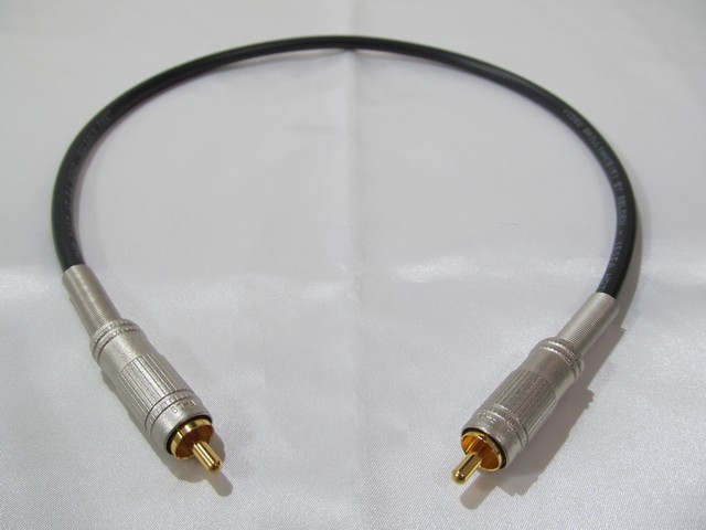  digital same axis RCA cable 1 pcs 2.5m | cable :BELDEN Belden 1505A | plug :CANARE