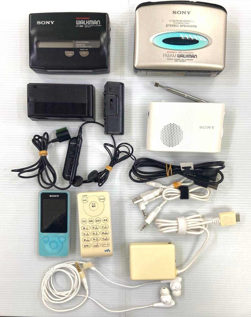 A#2659 SONY ソニー WALKMAN ラジカセ 家電品 4点 おまとめ 現状品_画像1