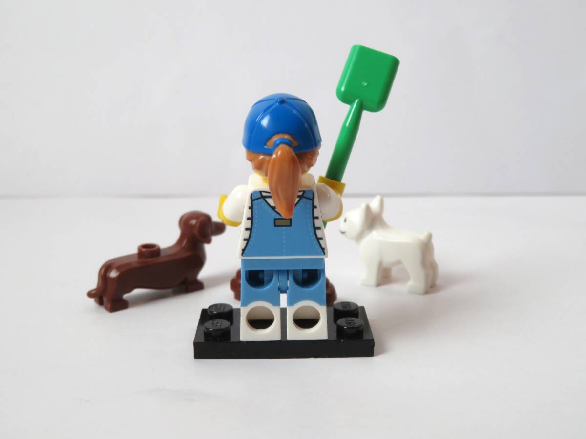 レゴ　LEGO★ミニフィグ　ミニフィギュアシリーズ19　ドッグシッター　ダックスフンド　フレンチブルドッグ　うんち　送料120円_画像7