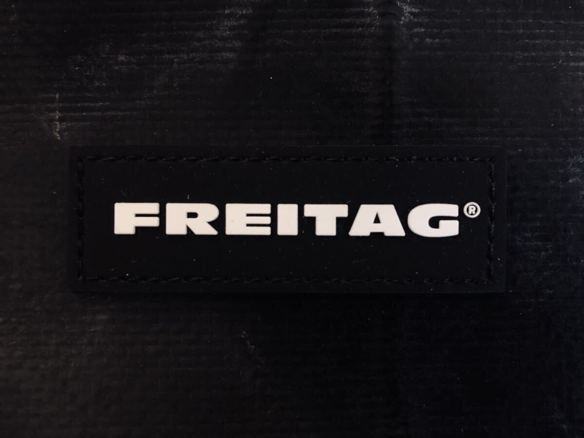 [ new goods unused * rare *]FREITAG / F49 FRINGE* black / black * gloss ./ mat *BACKPACK*