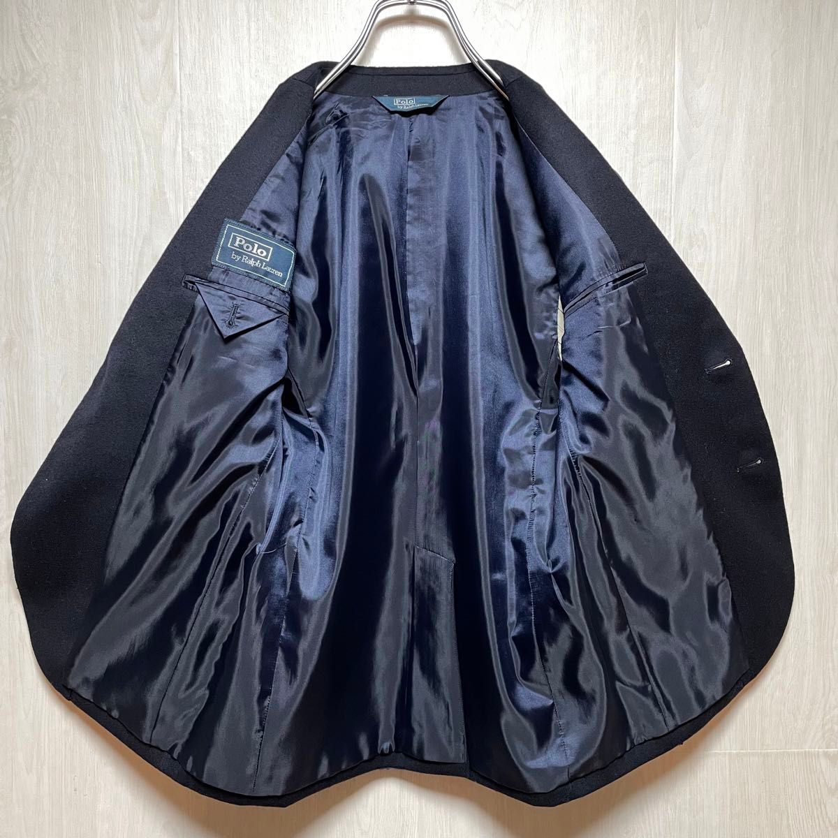 【定番モデル】ポロラルフローレン 紺ブレ 金ボタン テーラードジャケット 150