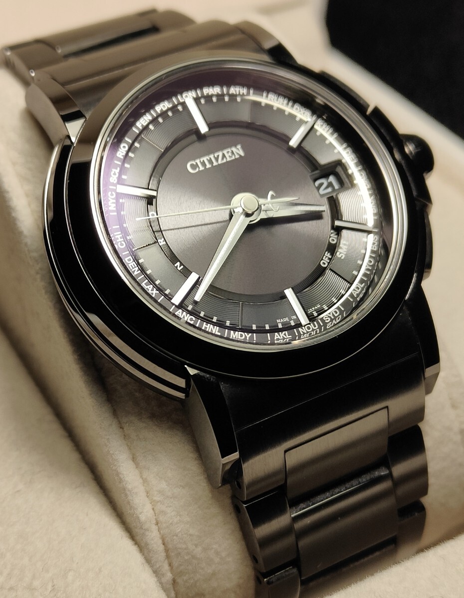 送料無料 希少 美品 限定200 定価241,500円 CITIZEN Series8 806 シチズン エコドライブ ソーラー The ザ エクシード アテッサ 腕時計_画像5