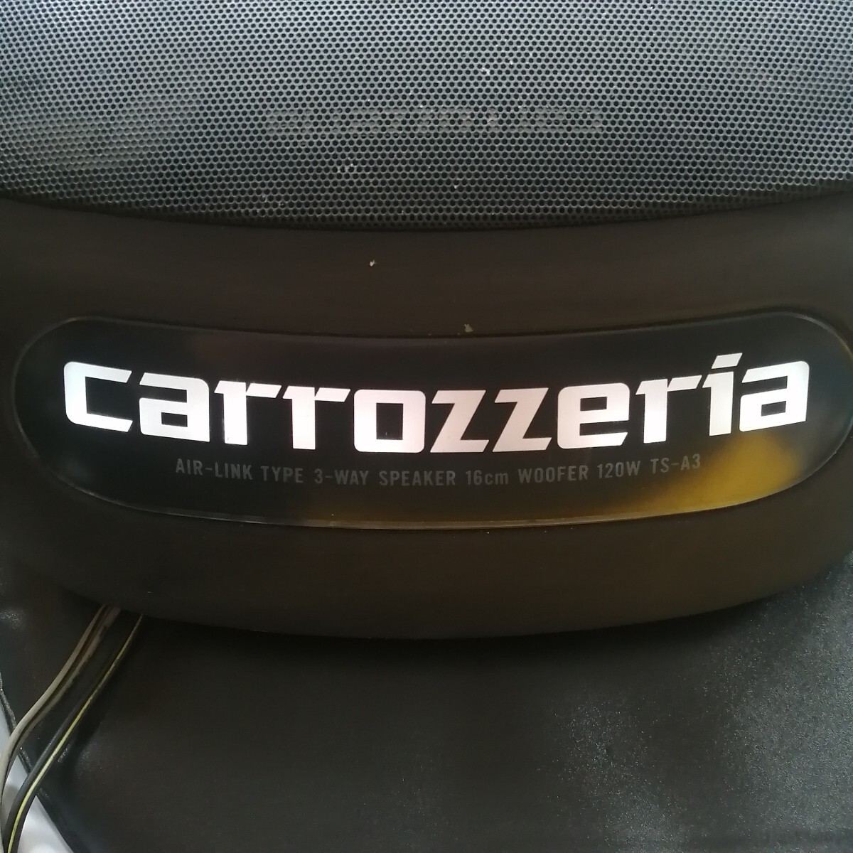 Carrozzeria カロッツェリア カースピーカー 3WAY ペアスピーカー TS-A3 16㎝ 120W 音出し イルミ確認済_画像9