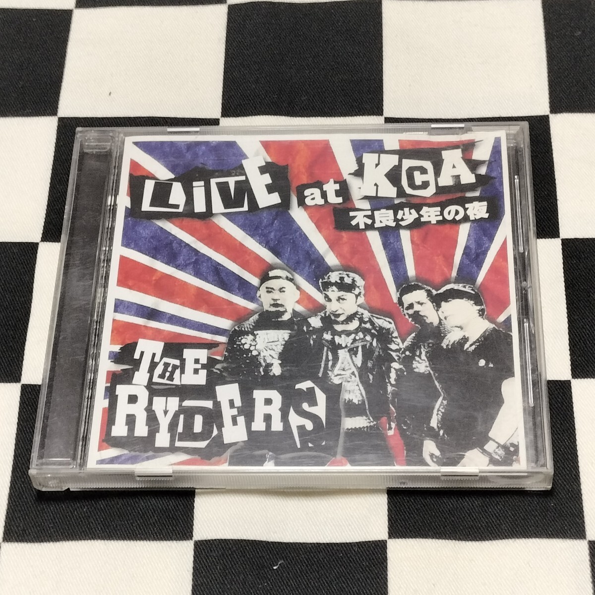 THE RYDERS LIVE CD「LIVE AT KLUB」 ラフィンノーズ スタークラブTHE STAR CLUB パンクLAUGHIN'NOSEライダーズCOBRAコブラ ニューロティカ_画像1