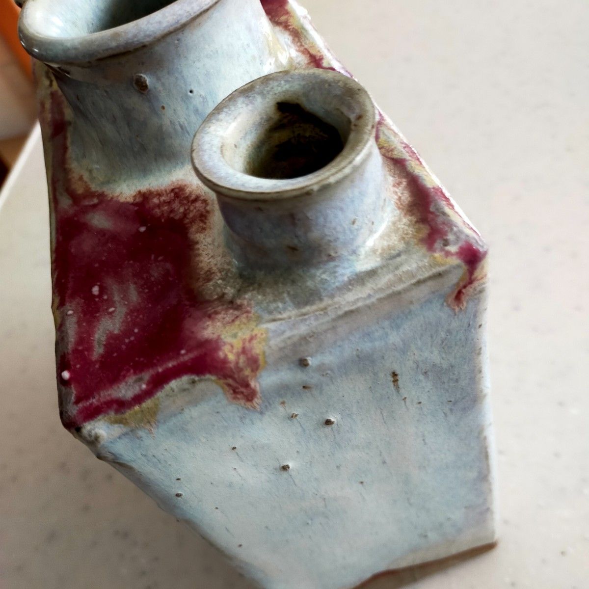 【最終価格】『陶芸作家花瓶』 海外作品  独創的 インテリア