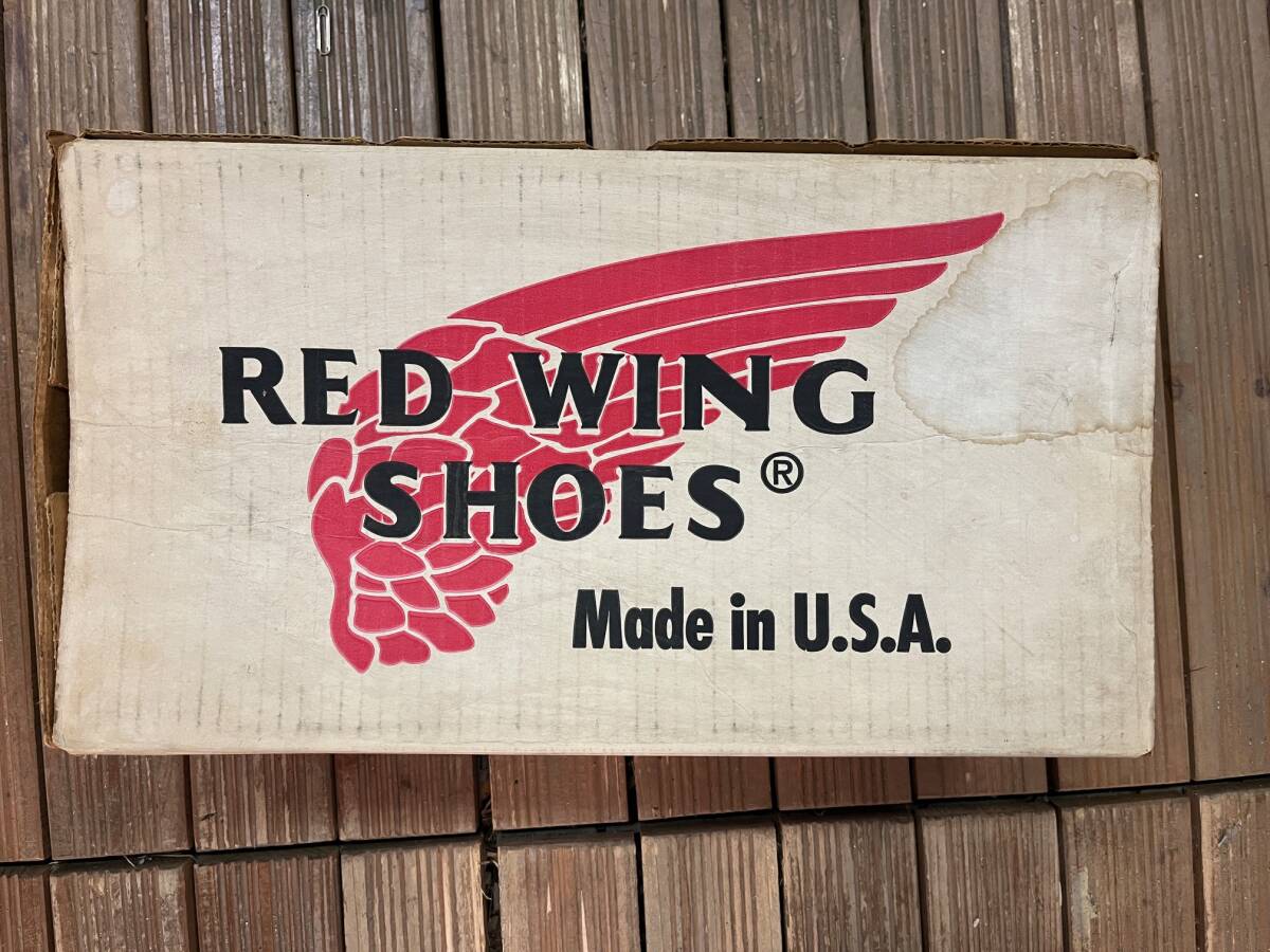 ビンテージ　箱　Red Wing Irish setter 8165 レッドウィング アイリッシュセッター Made in USA_画像2
