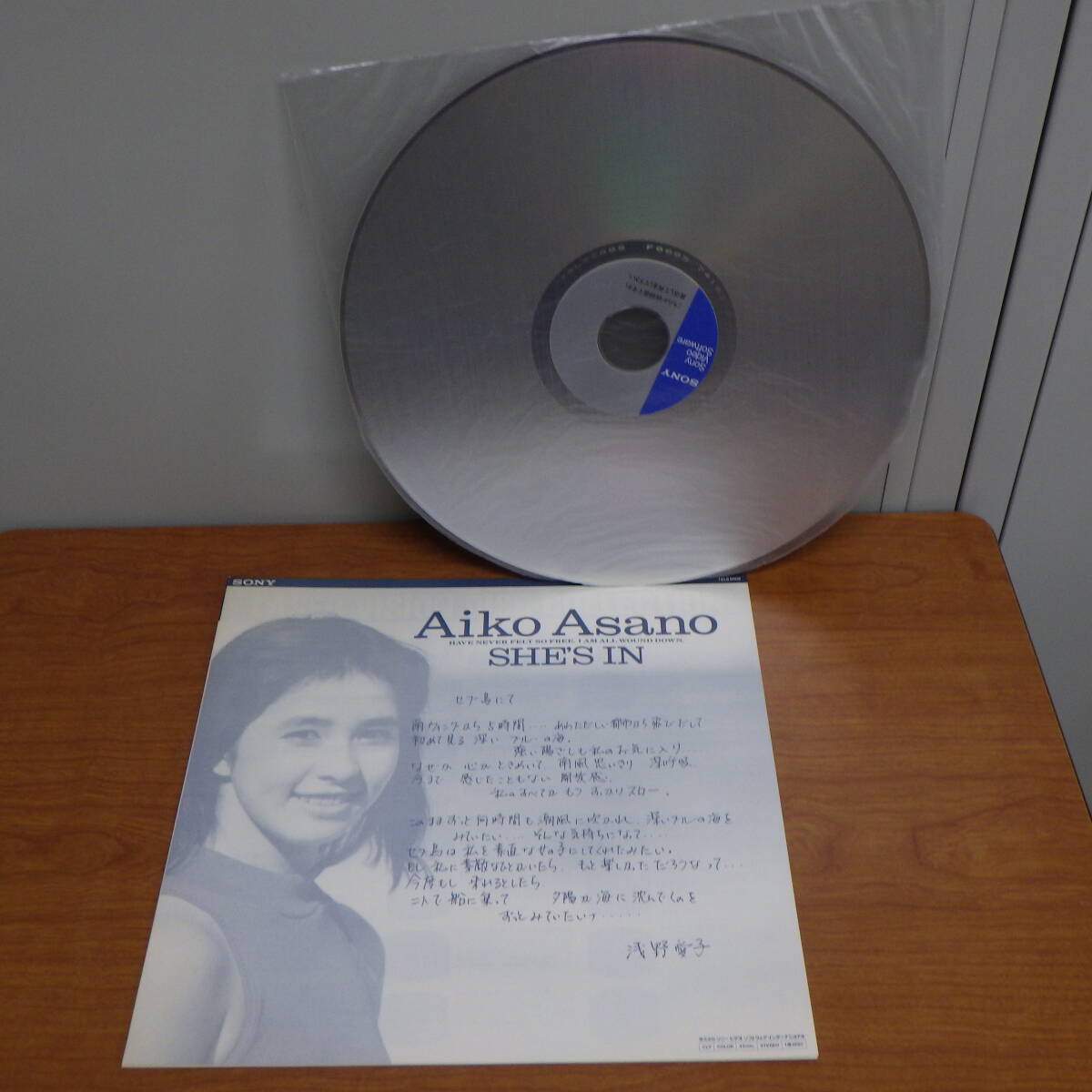 LD 浅野愛子 Aiko Asano SHE’S IN 78LS 5008_画像3