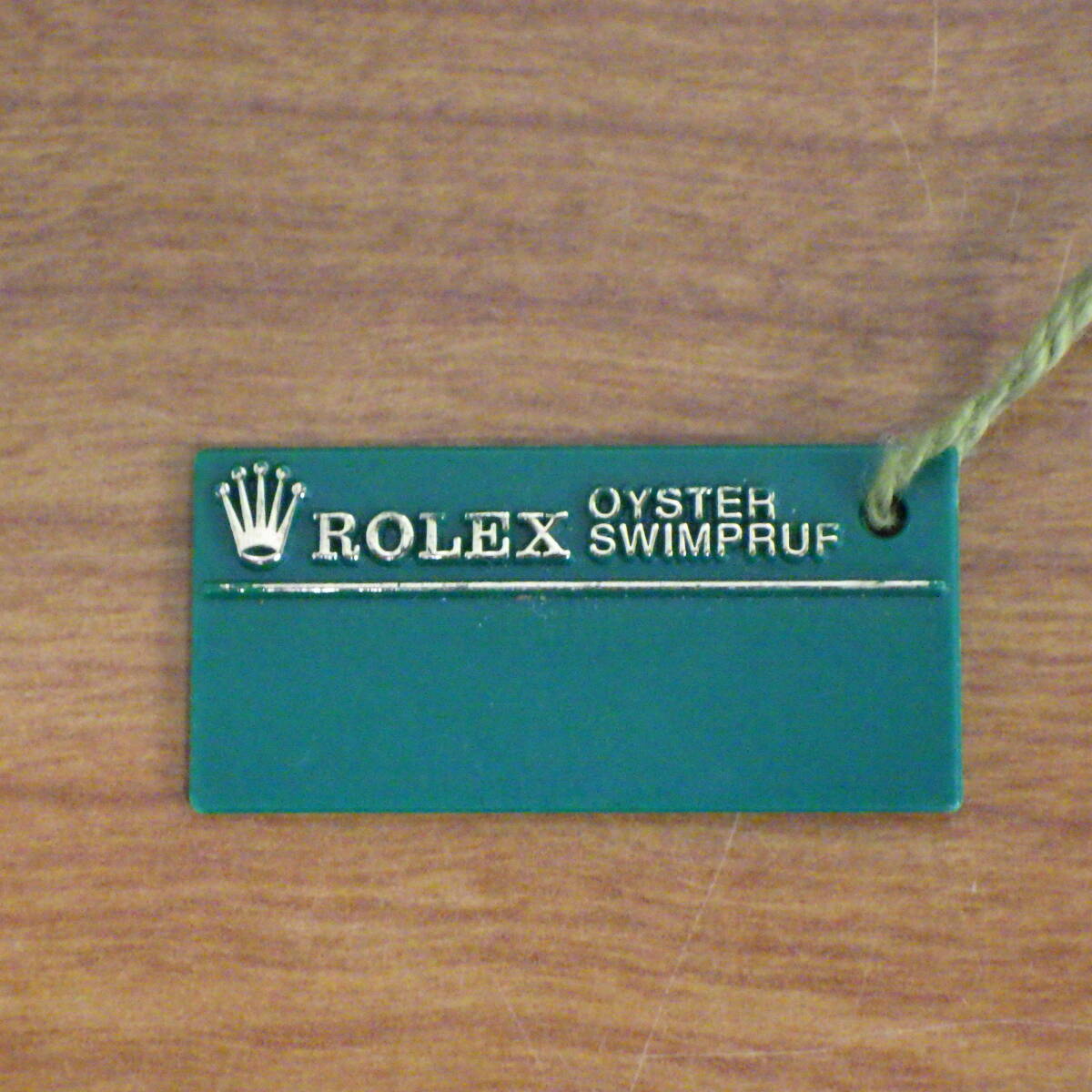 ROLEX ロレックス A番 プライスタグ 緑タグ グリーンタグ 値札 タグ_画像2