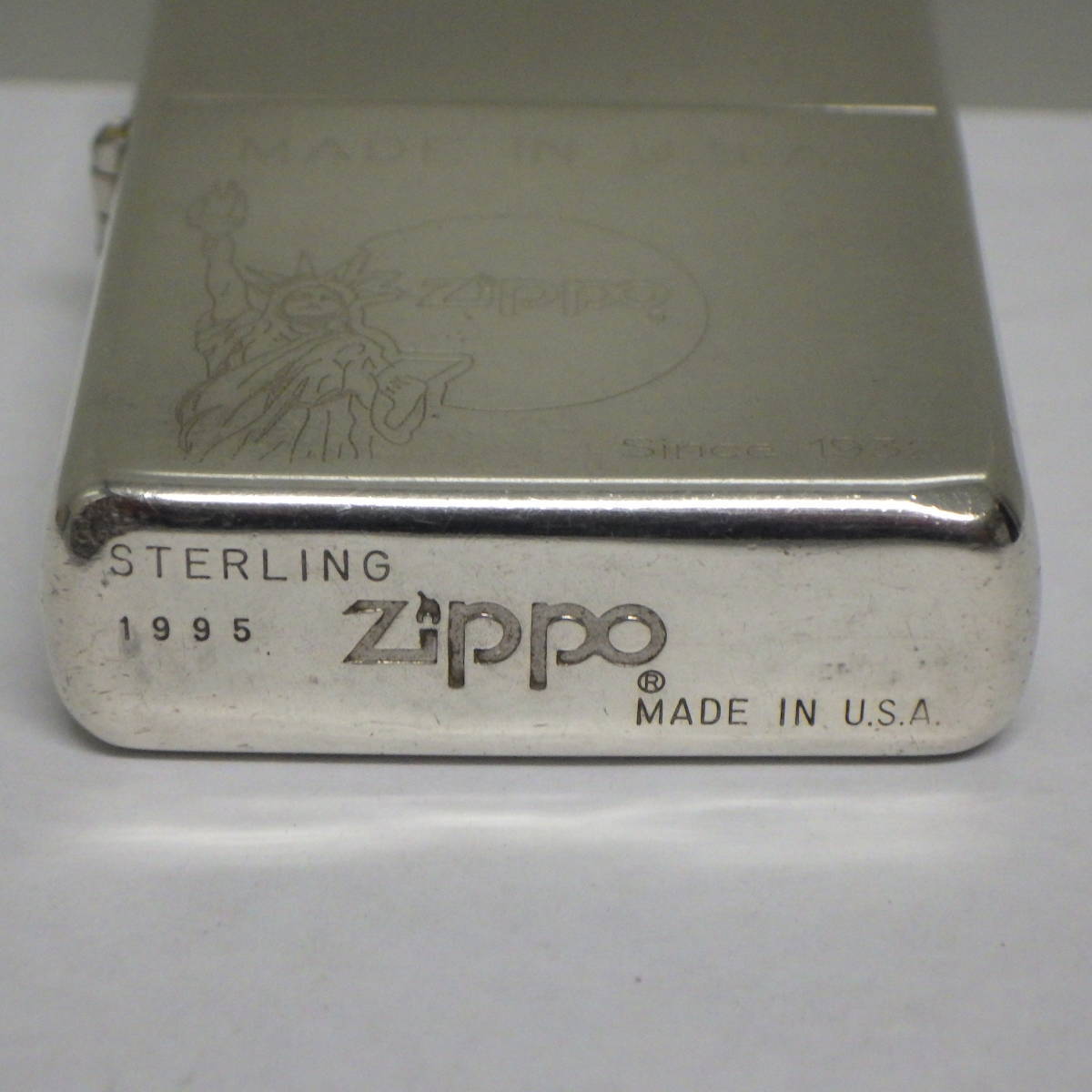 ZIPPO ジッポー STERLING スターリング 1995 自由の女神_画像3