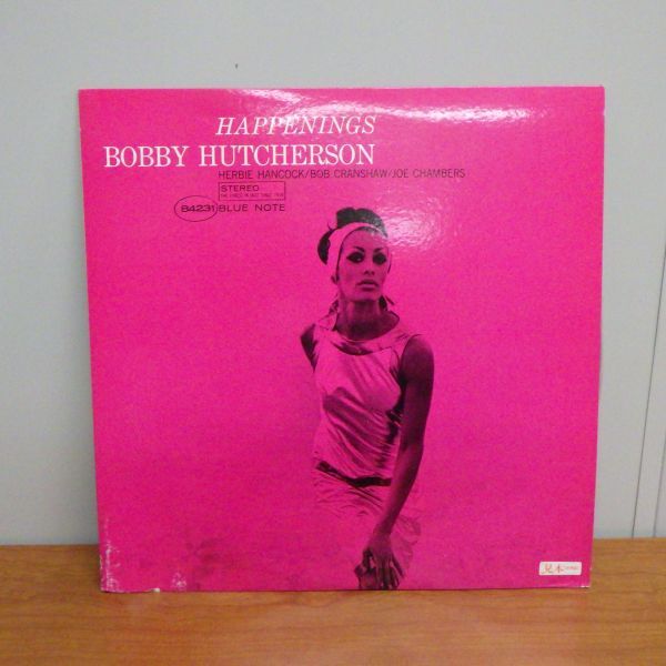 LP レコード HAPPENINGS BOBBY HUTCHERSON ボビー・ハッチャーソン BST 84231 BLUE NOTE_画像1