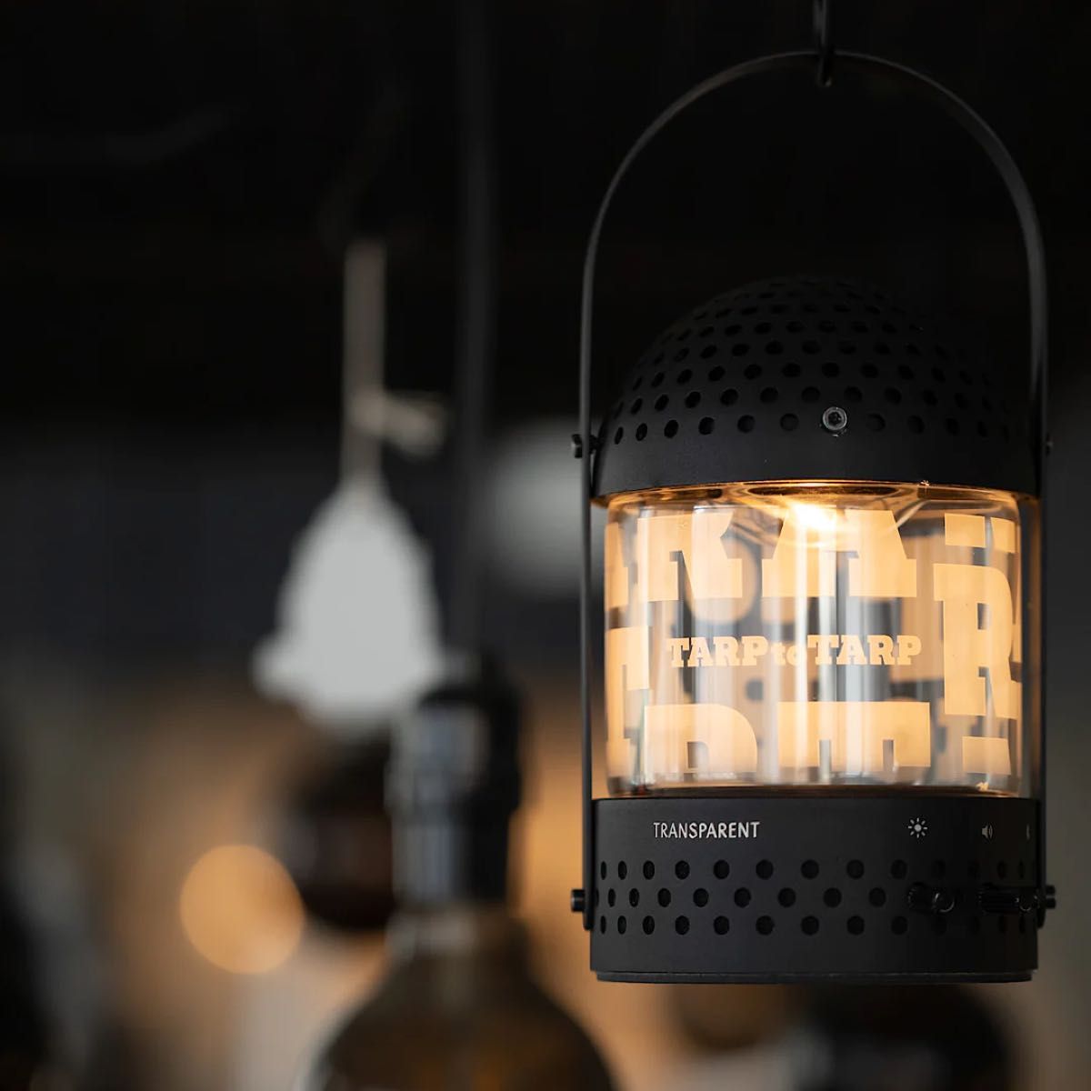 TRANSPARENT × TARPtoTARP Light Speaker ランタン ライト TRANSPARENT × TARPtoTARP Light Speaker ランタン ライト