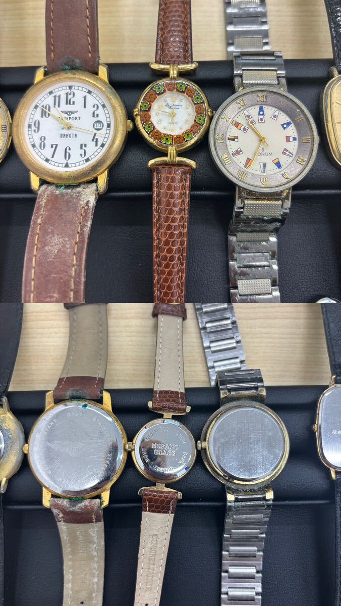 【ジャンク品】腕時計 GUCCI グッチ SEIKO セイコー 懐中時計 他_画像4