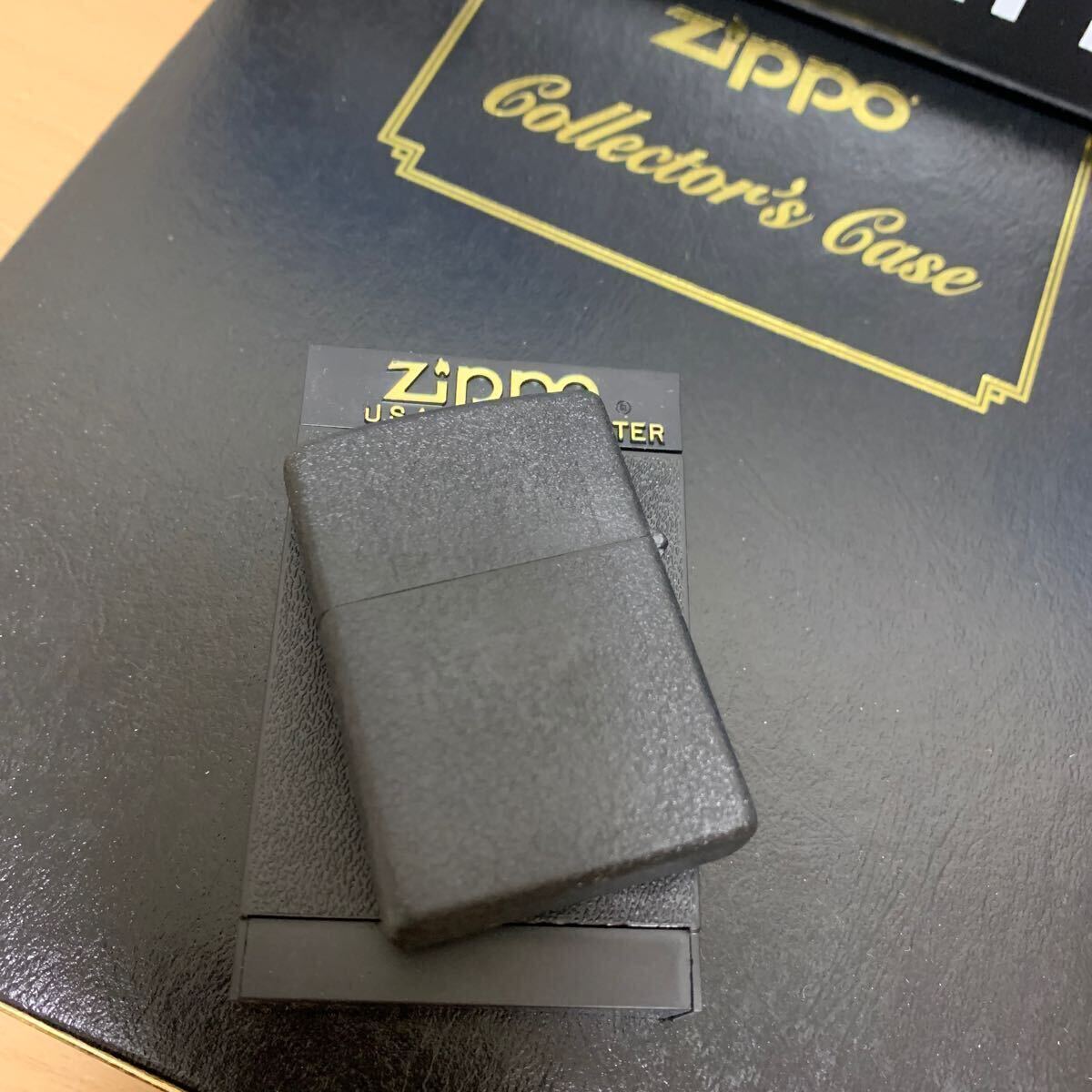 ZIPPO ジッポー CAMEL BLACK CRACKLE キャメル ブラッククラックル BIG METAL ビッグメタル貼り 1998年製 未使用_画像3