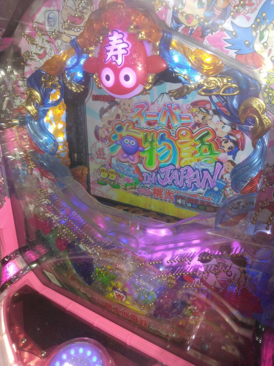  pachinko apparatus Sanyo CRA super sea monogatari IN Japan SC peach Taro electro- iron 1/99a Mu z game 