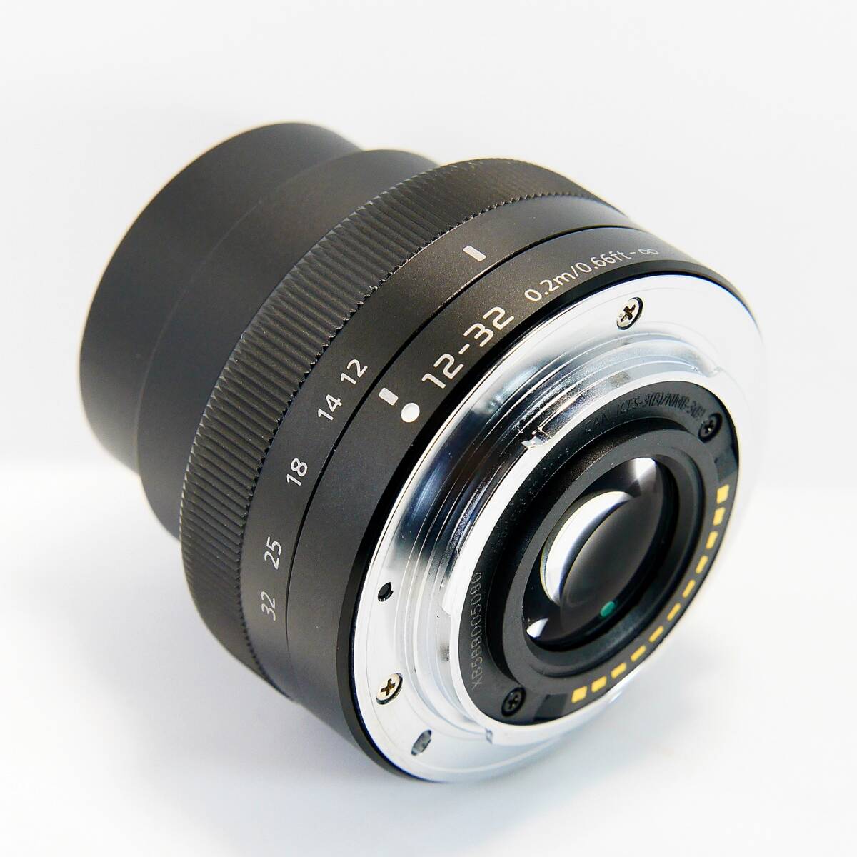 ★実用★ Panasonic パナソニック LUMIX G VARIO 12-32mm / F3.5-5.6 ASPH. / MEGA O.I.S.　H-FS12032　ブラック　中古実用品_画像7