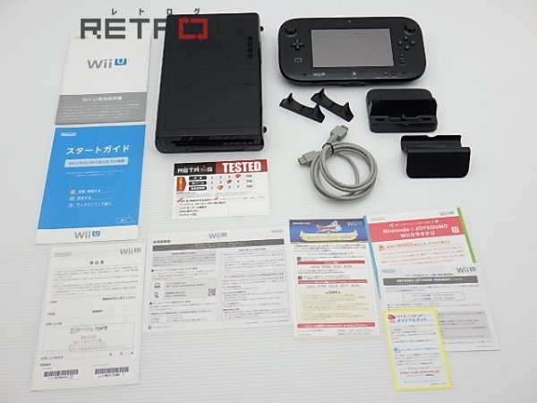 WiiU本体 プレミアムセット（WUP-S-KAFC/黒） Wii U_画像3