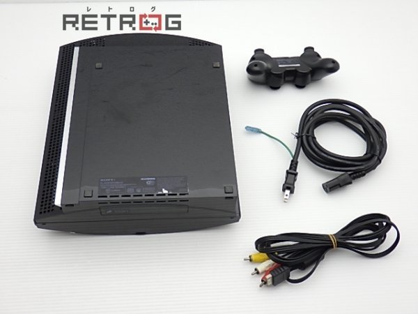 PlayStation3本体 60GB（CECHA00/クリアブラック） PS2ソフト動作未確認 PS3_画像4