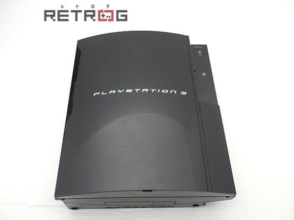 PlayStation3 20GB クリアブラック PS2ソフト動作未確認 CECHB00） PS3_画像1