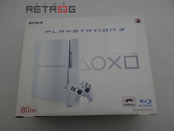 PlayStation3 80GB セラミックホワイト(旧型PS3本体・CECHL00 CW) PS3_画像1