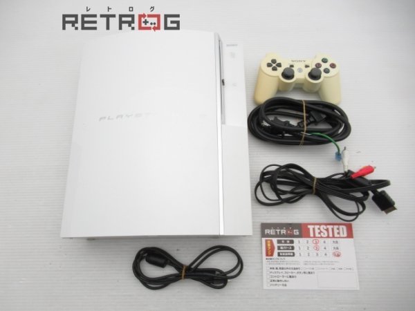 PlayStation3 80GB セラミックホワイト(旧型PS3本体・CECHL00 CW) PS3_画像3