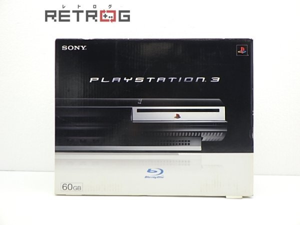 PlayStation3本体 60GB（CECHA00/クリアブラック） PS2ソフト動作未確認 PS3_画像1