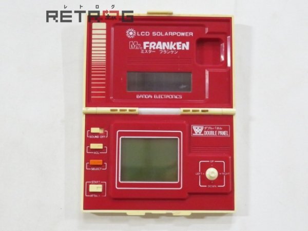 Mr.Franken Mr.フランケン LCD ソーラーパワー ダブルパネル バンダイLCD_画像3