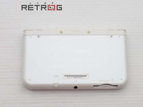 Newニンテンドー3DS LL本体（RED-001/パールホワイト） ニンテンドー3DS_画像4